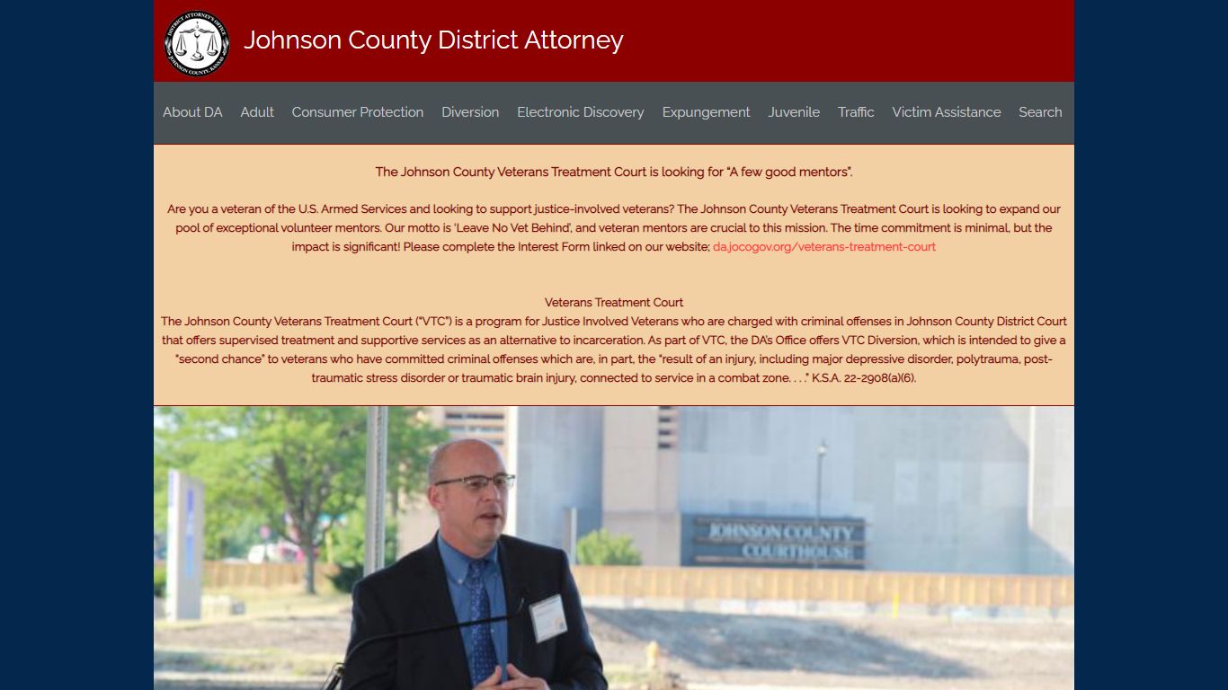 Welcome | Johnson County District Attorney